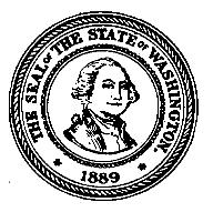 THE SEAL OF THE STATE OF WASHINGTON 1889