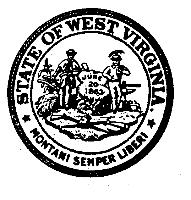 STATE OF WEST VIRGINIA MONTANI SEMPER LIBERI JUNE 20; 1863