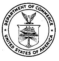DEPARTMENT OF COMMERCE UNITED STATES OF AMERICA