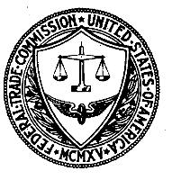 FEDERAL TRADE COMMISSION UNITED STATES OF AMERICA MCMXV