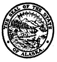 THE SEAL OF THE STATE OF ALASKA