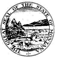 THE GREAT SEAL OF THE STATE OF MONTANA ORO-Y-PLATA