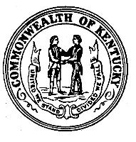 COMMONWEALTH OF KENTUCKY UNITED WE STAND DIVIDED WE FALL