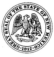 GREAT SEAL OF THE STATE OF NEW MEXICO 1912 CRESCIT EUNDO