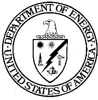 UNITED STATES OF AMERICA DEPARTMENT OF ENERGY