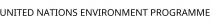 UNITED NATIONS ENVIRONMENT PROGRAMME