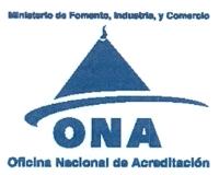 ONA OFICINA NACIONAL DE ACREDITACION MINESTERIO DE FOMENTO; INDUSTRIA; Y COMERCIO