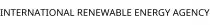INTERNATIONAL RENEWABLE ENERGY AGENCY