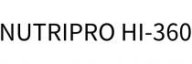 NUTRIPRO HI-360