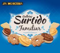 LA MODERNA GALLETAS SURTIDO FAMILIAR