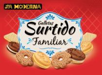 LA MODERNA GALLETAS SURTIDO FAMILIAR