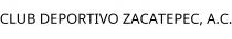 CLUB DEPORTIVO ZACATEPEC; A.C.