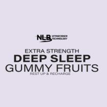 NLB VITASCIENCE TECHNOLOGY EXTRA STRENGTH DEEP SLEEP GUMMY FRUITS REST UP & RECHARGE