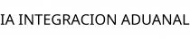 IA INTEGRACION ADUANAL