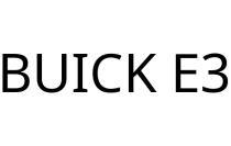 BUICK E3