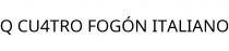 Q CU4TRO FOGÓN ITALIANO