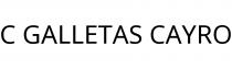 C GALLETAS CAYRO