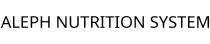 ALEPH NUTRITION SYSTEM