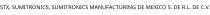 STX; SUMITRONICS; SUMITRONICS MANUFACTURING DE MEXICO S. DE R.L. DE C.V.