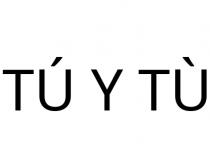 TÚ Y TÙ