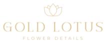 GOLD LOTUS FLOWER DETAILS