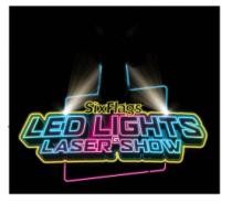 SIXFLAGS LED LIGHTS & LASER SHOW