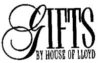 GIFTS BY HOUSE OF LLOYD