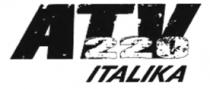 ATV220 ITALIKA