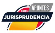 UADEC APUNTES JURISPRUDENCIA