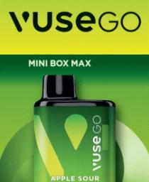 VUSE GO MINI BOX MAX VUSE GO APPLE SOUR