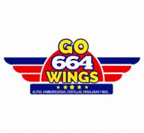 GO664WINGS ALITAS; HAMBURGUESAS; COSTILLAS; ENSALADAS; Y MAS.