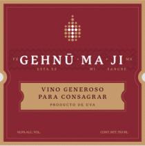 GEHNU MA JI ESTA ES MI SANGRE