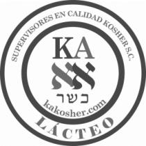 SUPERVISORES EN CALIDAD KOSHER S.C. KA KA KOSHER.COM LÁCTEO