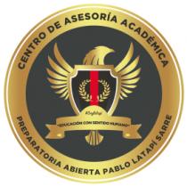 CENTRO DE ASESORÍA ACADÉMICA PREPARATORIA PABLO LATAPÍ SARRE #SOYLATAPÍ 