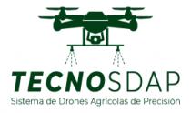 TECNOSDAP SISTEMA DE DRONES AGRÍCOLAS DE PRECISIÓN