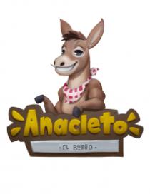 ANACLETO .EL BURRO.