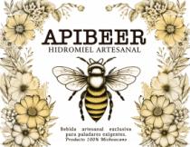 APIBEER HIDROMIEL ARTESANAL BEBIDA ARTESANAL EXCLUSIVA PARA PALADARES EXIGENTES. PRODUCTO 100% MICHOACANO