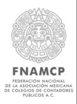FNAMCP FEDERACIÓN NACIONAL DE LA ASOCIACIÓN MEXICANA DE COLEGIOS DE CONTADORES PÚBLICOS