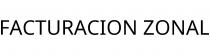 FACTURACION ZONAL