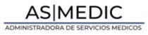 AS; QUE SIGNIFICA ADMINISTRADORA DE SERVICIOS; BARRA VERTICAL; MEDIC; QUE TRADUCIDO DEL IDIOMA INGLES AL ESPAÑOL SIGNIFICA MEDICO-MEDICA; BARRA HORIZONTAL DE COLOR AZUL Y ADMINISTRADORA DE SERVICIOS MEDICOS