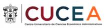 CUCEA CENTRO UNIVERSITARIO DE CIENCIAS ECONÓMICO ADMINISTRATIVAS