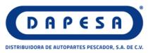 DAPESA; DISTRIBUIDORA DE AUTOPARTES PESCADOR Y DISEÑO