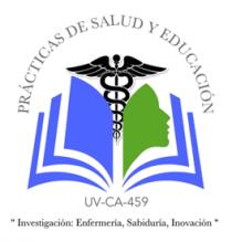 PRÁCTICAS DE SALUD Y EDUCACIÓN. UV-CA-459. 