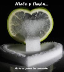HIELO; LIMÓN; AZÚCAR; PARA; TU; CORAZÓN