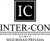 IC; INTER-CON; INTER-CON SERVICIOS DE SEGURIDAD PRIVADA S.A. DE C.V.; SEGURIDAD PRIVADA
