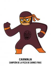 CARNINJA CAMPEÓN DE LA PIZZA DE CARNES FRIAS