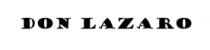 DON LAZARO