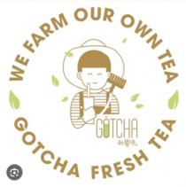 WE FARM OUR OWN TEA GOTCHA FRESH TEA