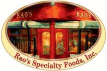 RAO'S SPECIALTY FOODS; INC.