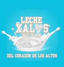 LECHE XALOSTOTITLAN; DEL CORAZON DE LOS ALTOS